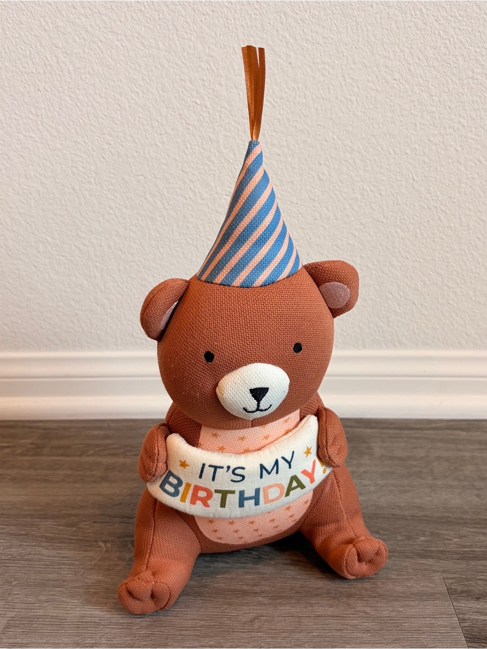 Pillowfort birthday bear